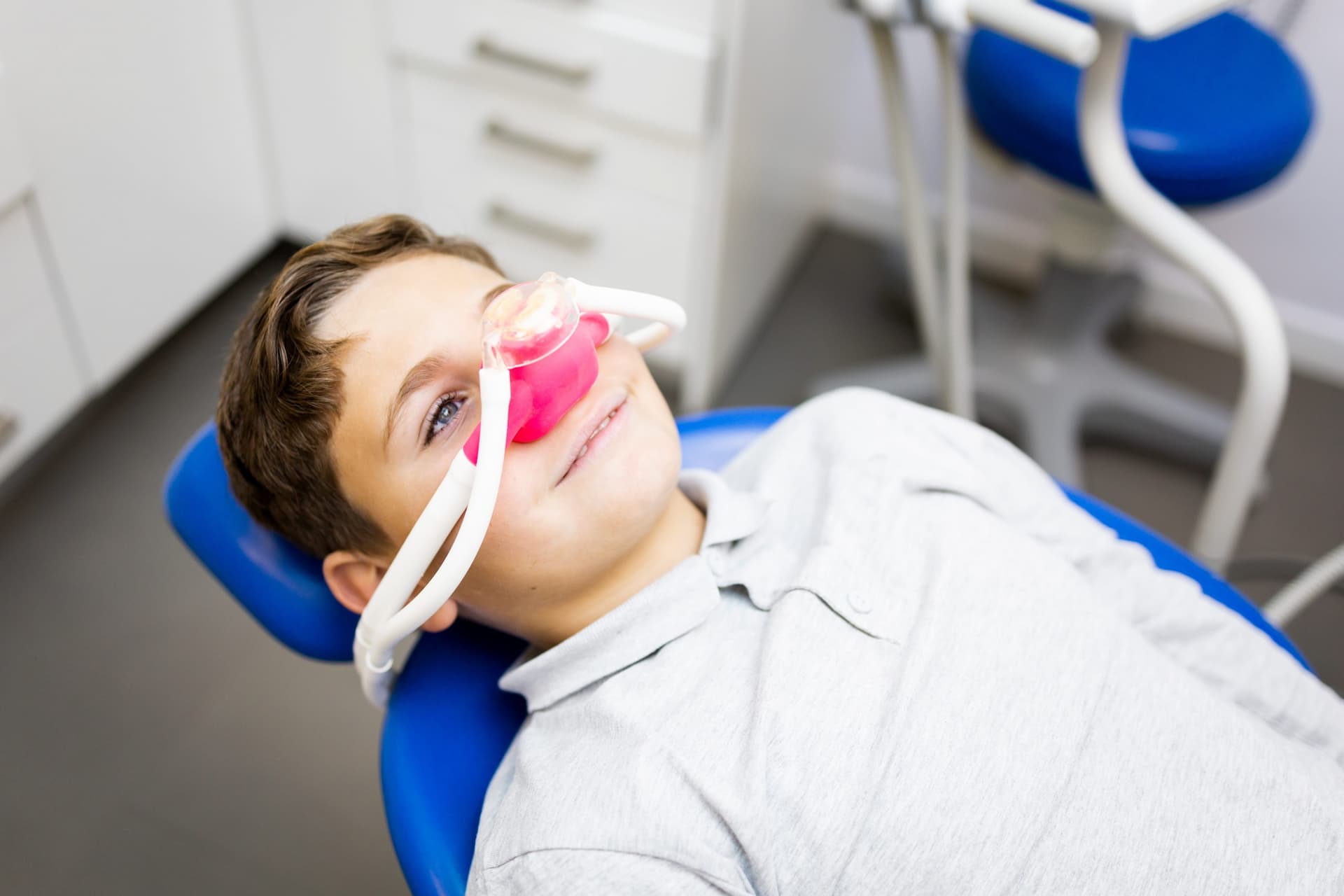 Enfant sous sédation au petroxyde d'azote